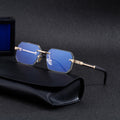 Lunettes de soleil sans cadre pour hommes