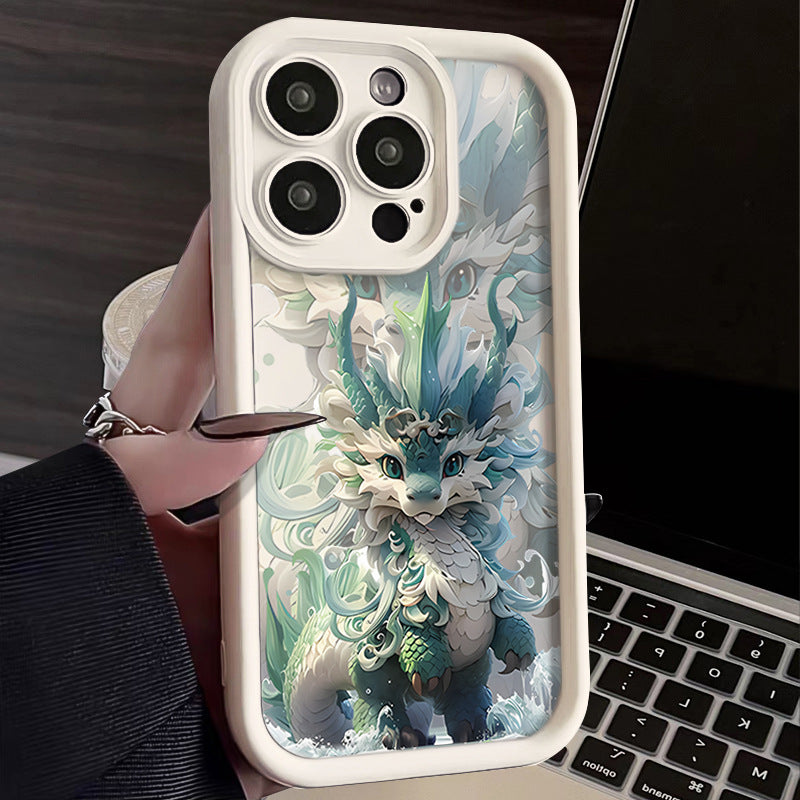 Boîtier de téléphone de protection en silicone givré