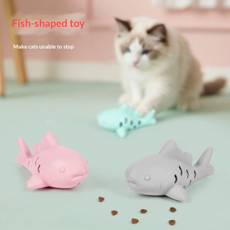 Jouet de nettoyage durable à l'épi et aux dents de chat