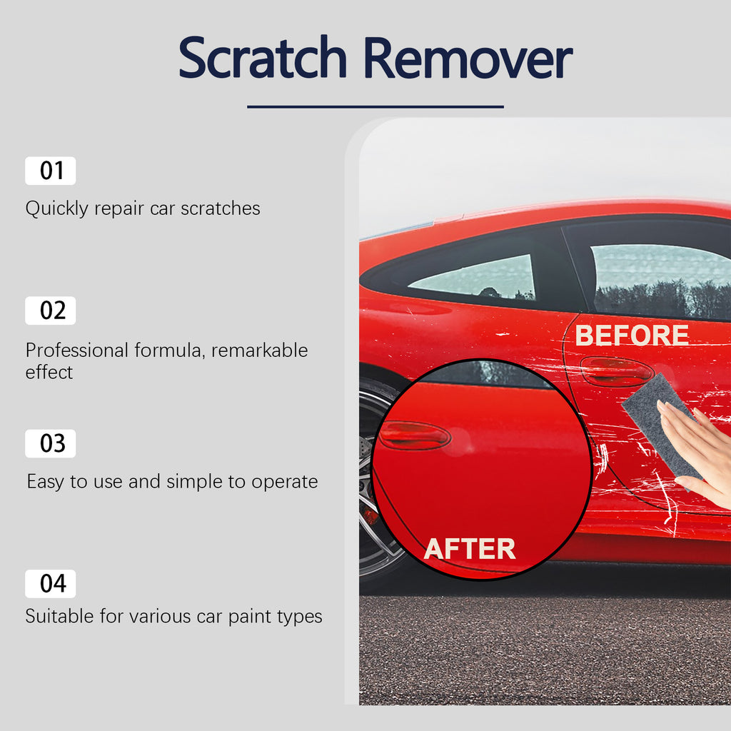 HOMONTH Nano Glitter Cloth Car Scratch Kit Car Paint Scratch Polissage et entretien Âge