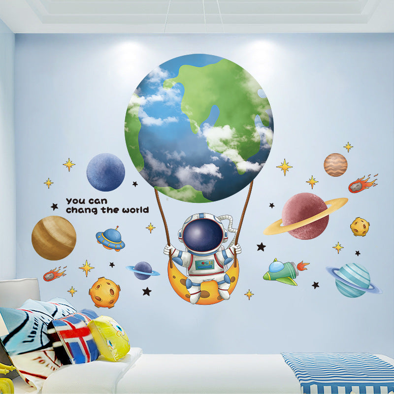 Stickers Décorations Murales Astronautes Spaceman