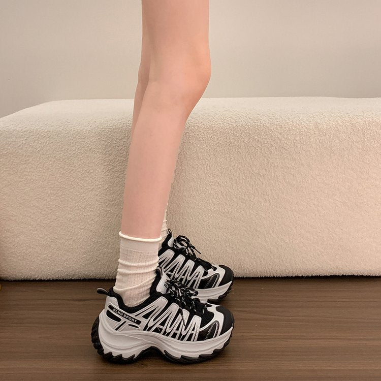 Plate-forme de femmes Chunky Papa Sneakers