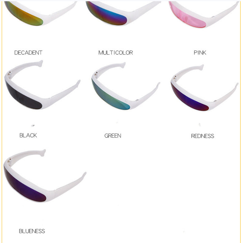 Lunettes de soleil réfléchissantes de mode Cat