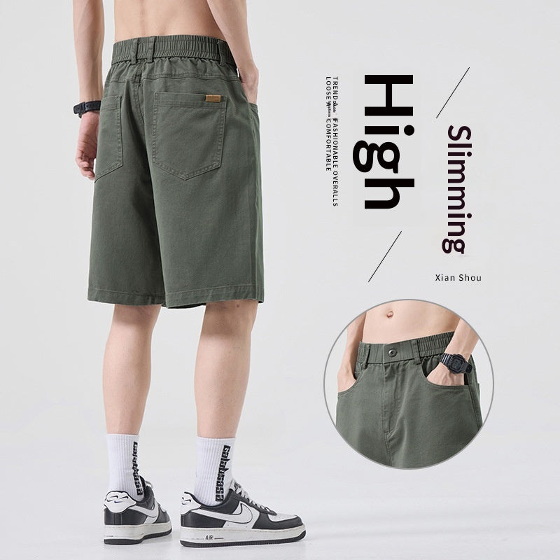 Shorts de travail occasionnels et mobiles pour hommes