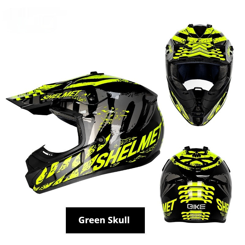 Moto de casque hors route Locomotive Mountain DOT Certified Riding Safety