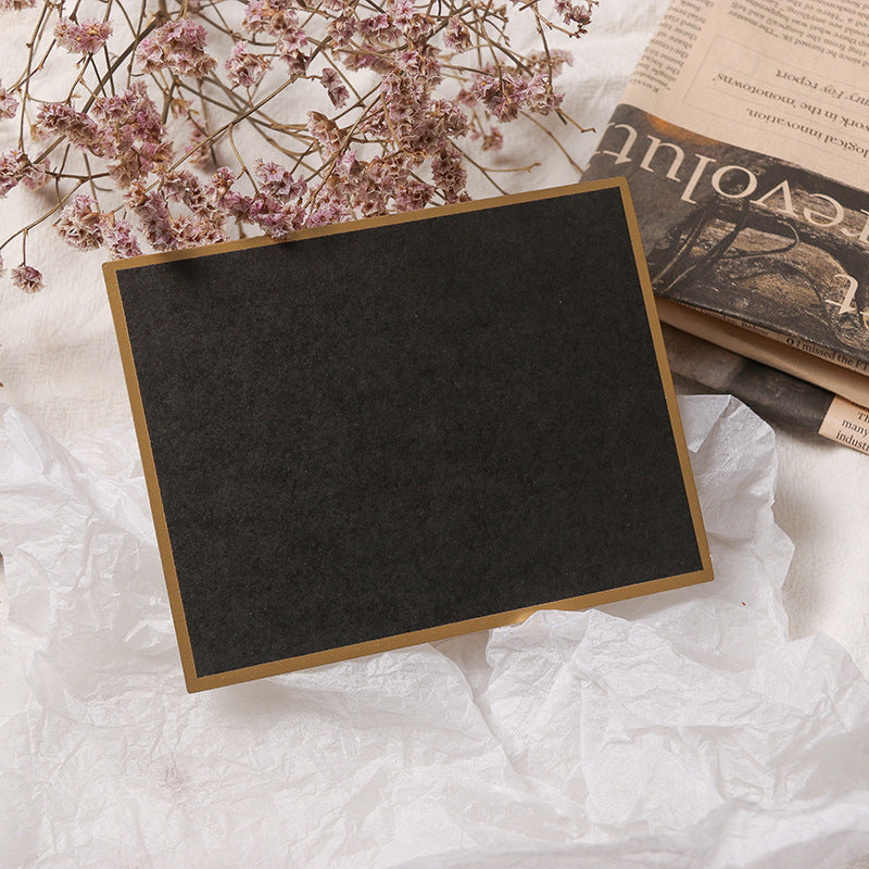 Quartet Bronzing Border Business Petite carte