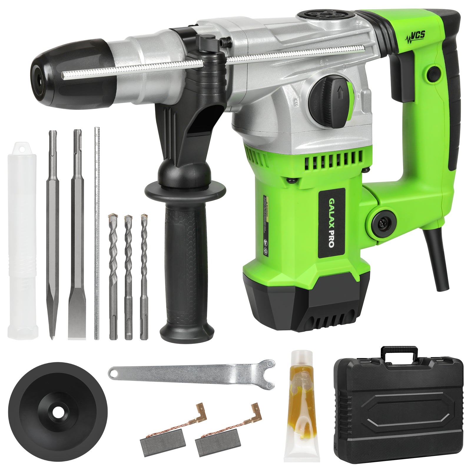 GALAX PRO SDS Plus Foreuse rotative à marteau 1500W 4000RPM