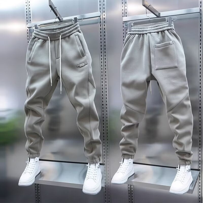 Shangbao Trendy Mens Printemps Sweatpants casual couleur solide