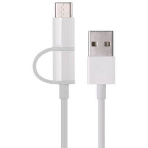 Câble de charge blanc Micro Usb