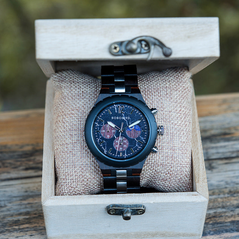 Montre en bois mode et distinctive hommes Style