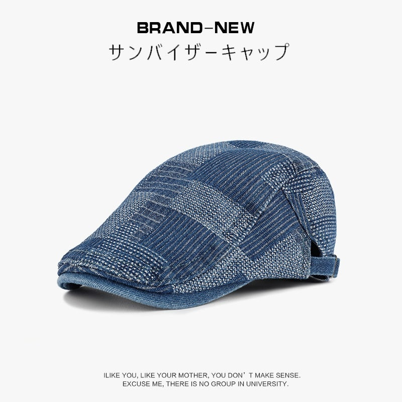Capuchon de camion polyvalent réversible rétro Denim
