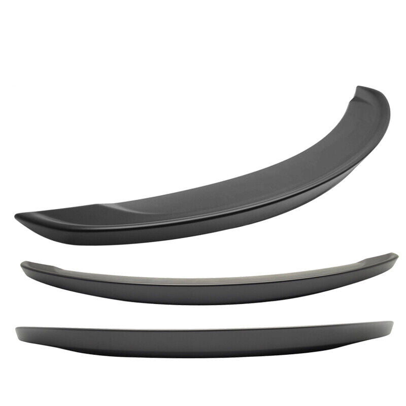 OE Style Trunk Spoiler Aile peint noir mat - ABS