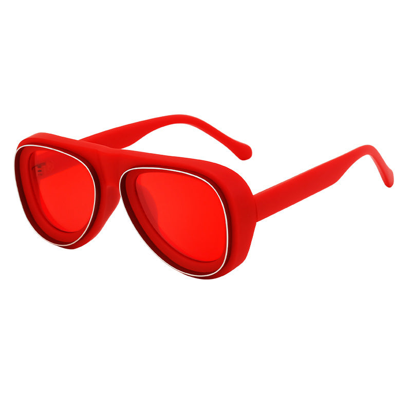 Lunettes de soleil Aviator de style européen et américain pour hommes
