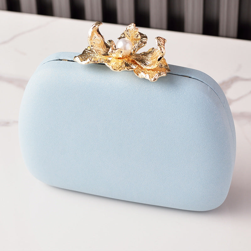Inclutch floral de couleur macaron pour les femmes