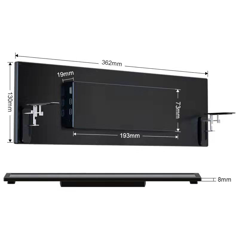 Chassis Écran secondaire Surveillance de la température par ordinateur