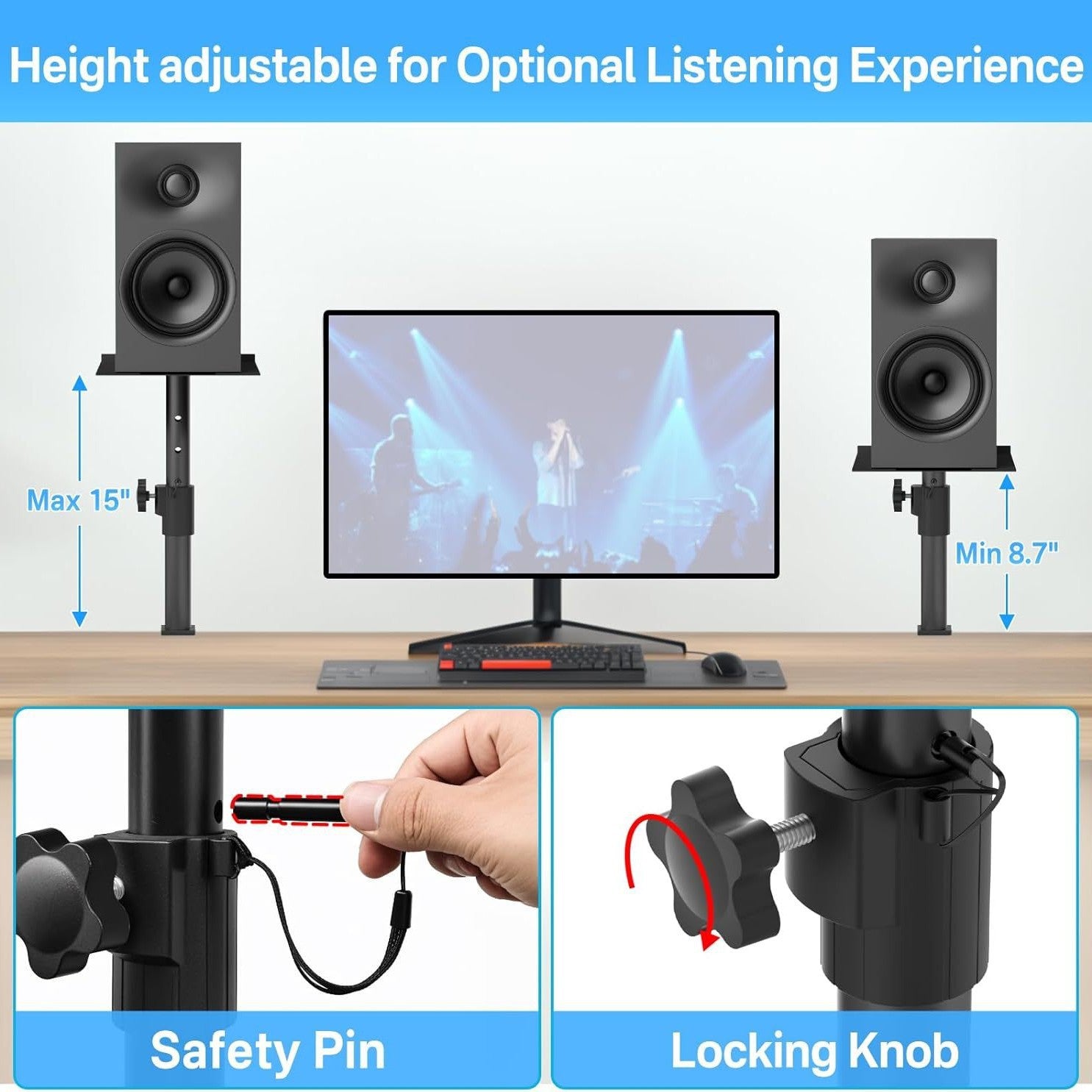Bureau Clip-on Bureau Support mural mobile Lifting