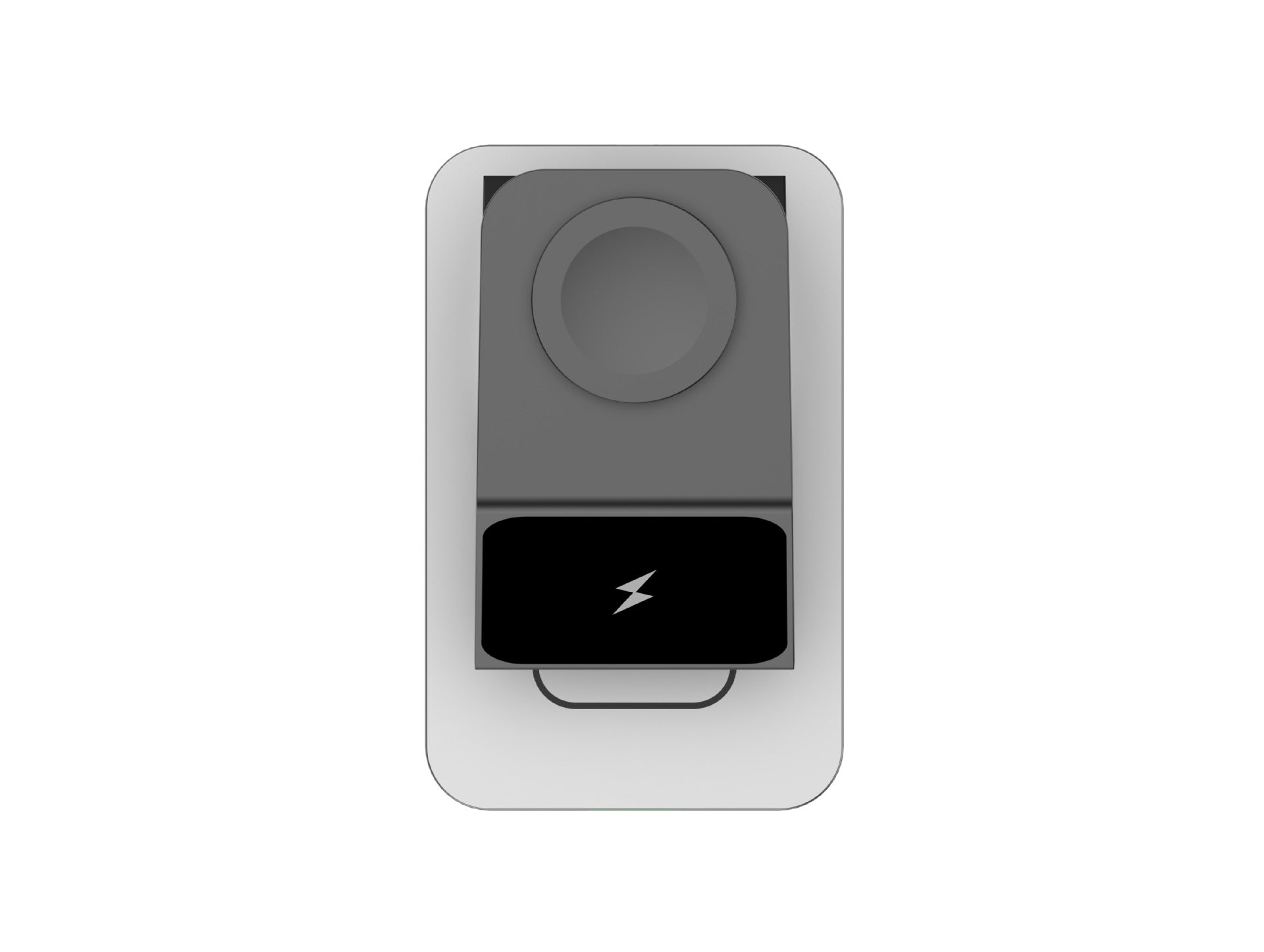 Support de téléphone de chargeur sans fil magnétique trois en un