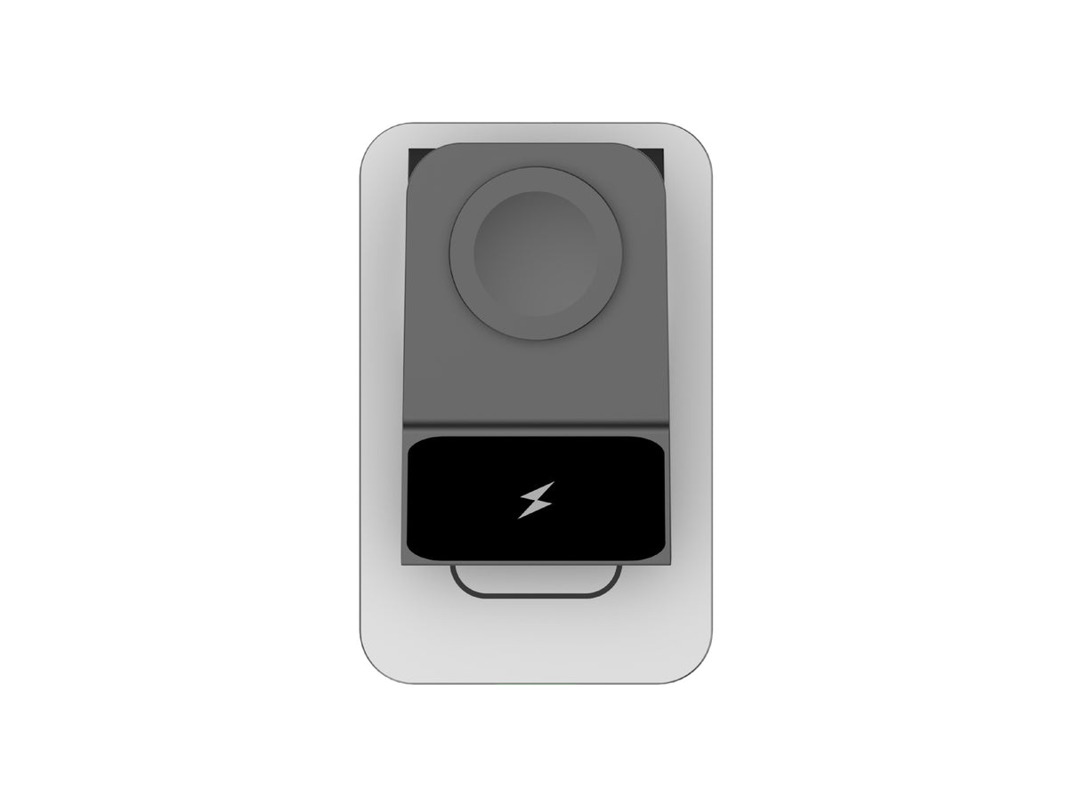 Support de téléphone de chargeur sans fil magnétique trois en un