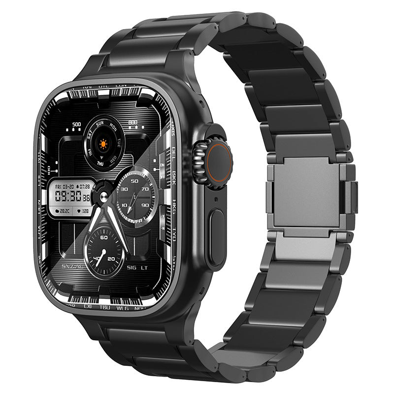 Bracelet de montre en alliage de titane magnétique pour femmes