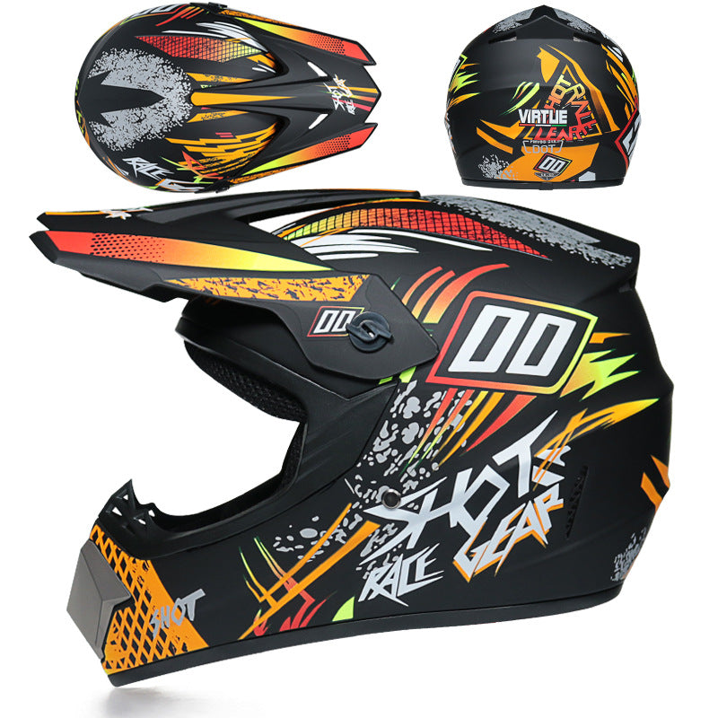 Casque hors route Moto Petit casque hors route