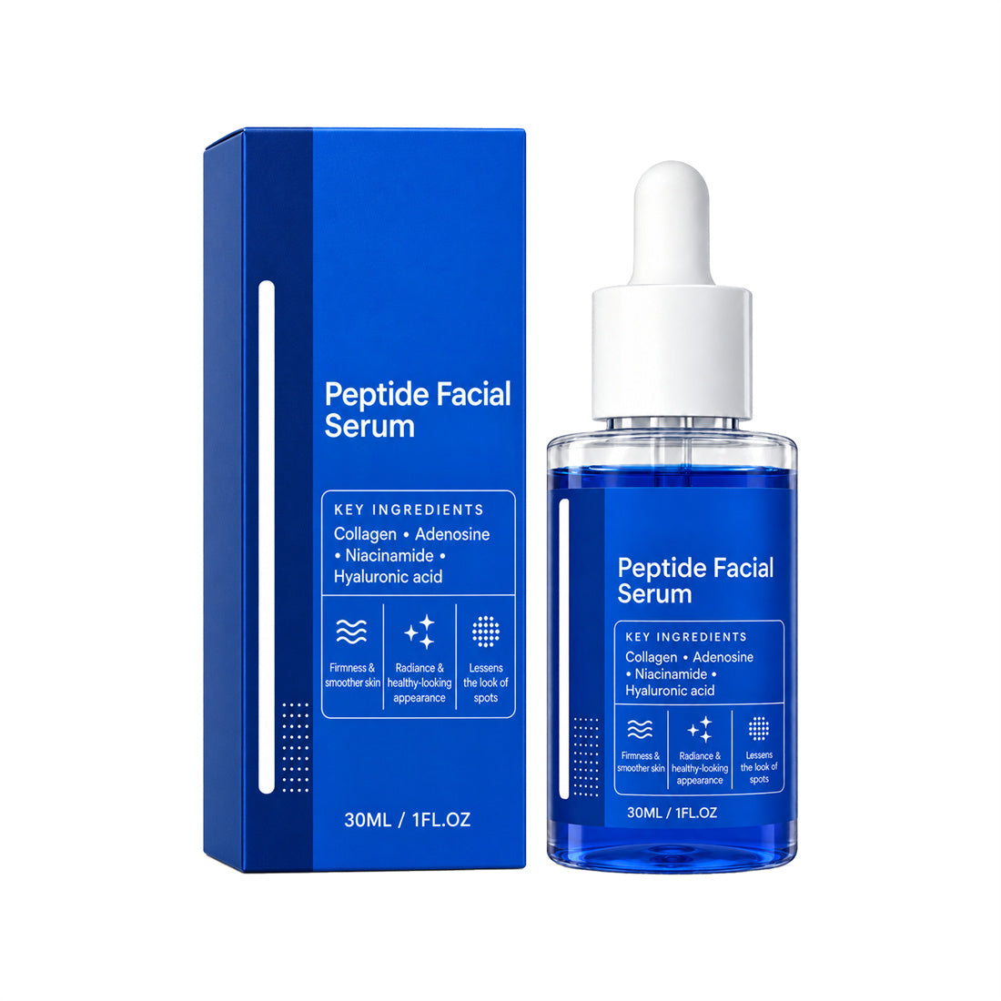 Sérum facial peptide de fermeté