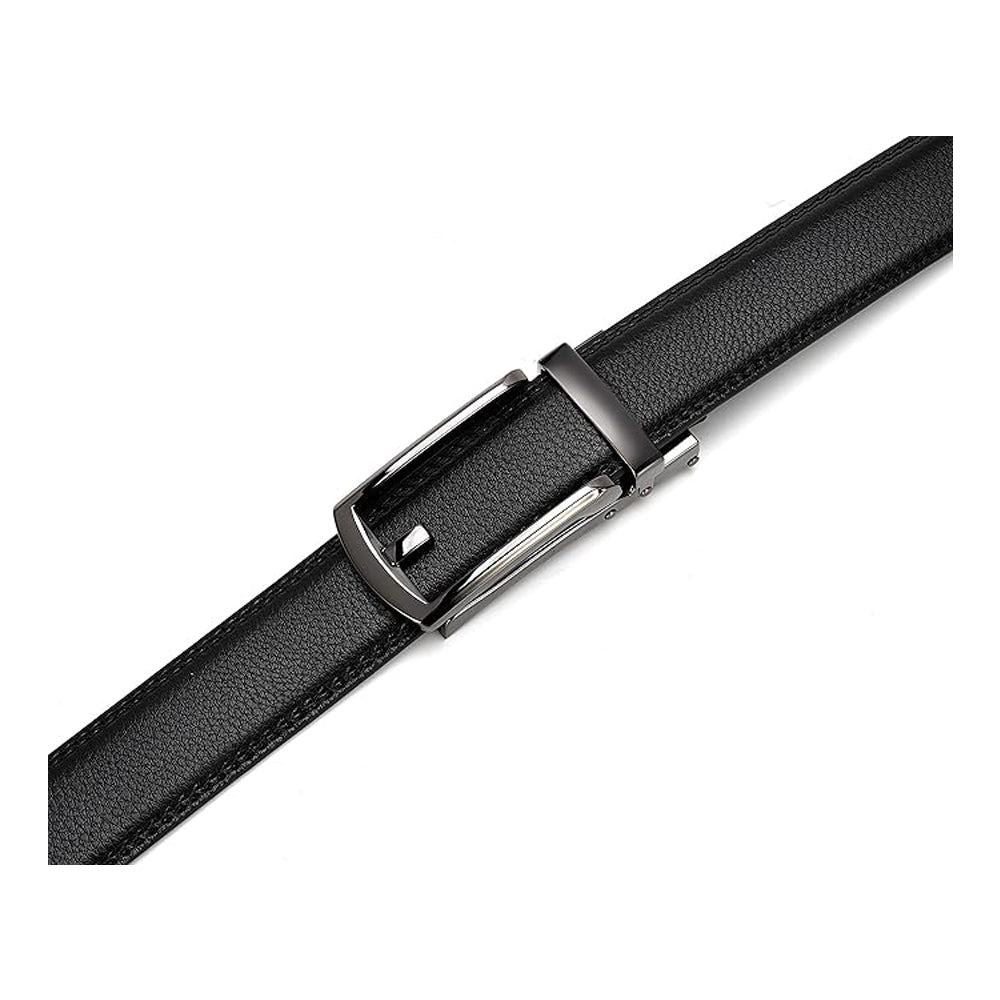 Ceinture garçon à cliquet avec fermeture à snap réglable pour usage occasionnel et formel
