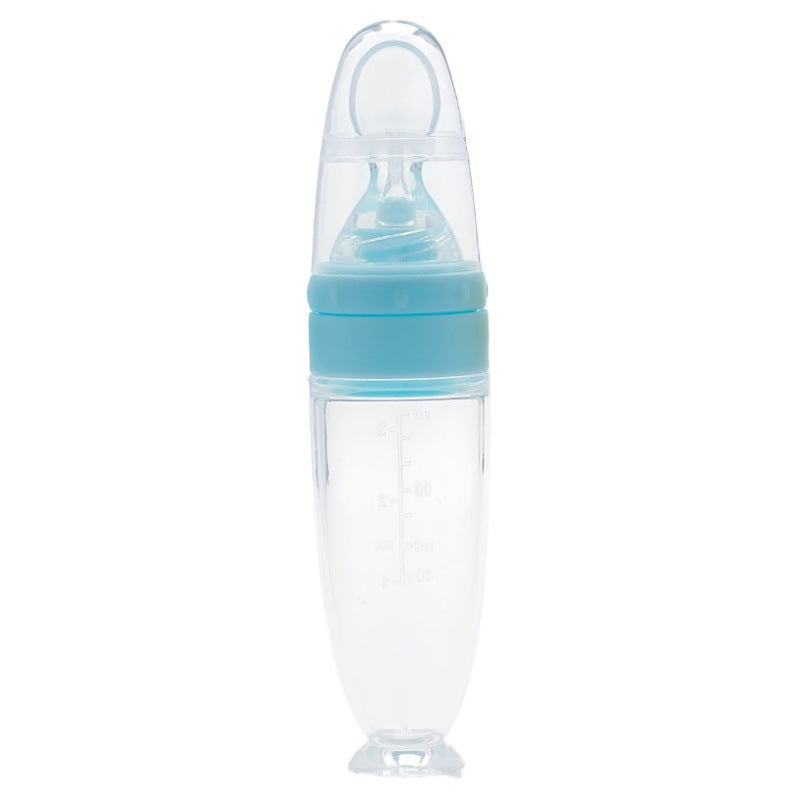 Fabricant Silicone Riz Céréales Baby Food Spoon Coupe d'aspiration