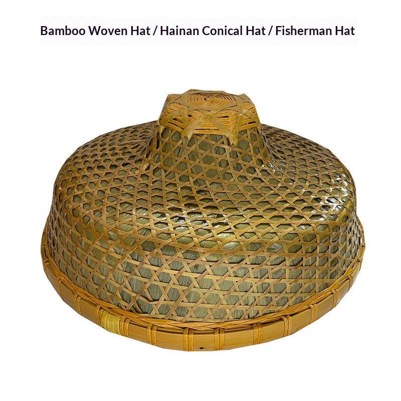 Chapeau imperméable plat pour pêcheurs