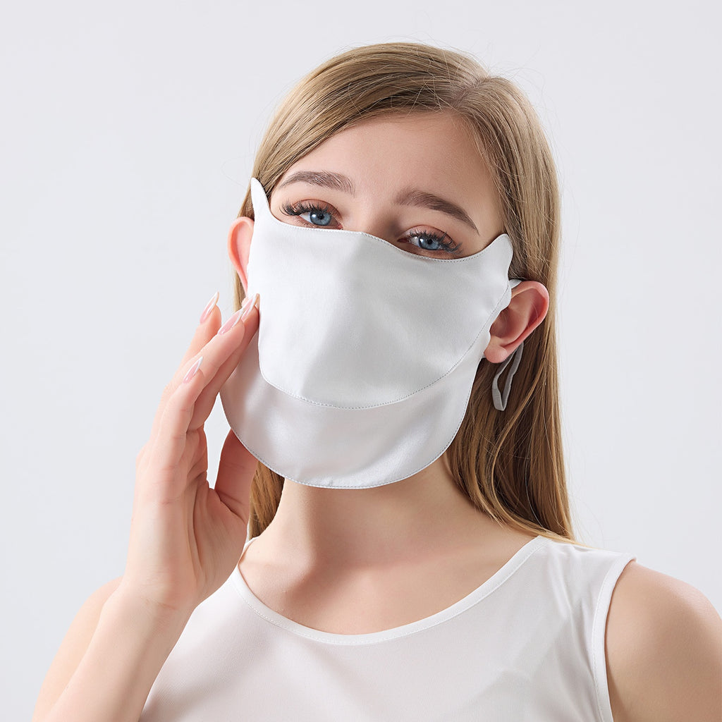 Masque de protection solaire ouvert pour les femmes