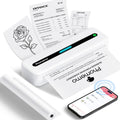 M835 Thermique A4 Mini Bureau Imprimante Bluetooth sans encre portable