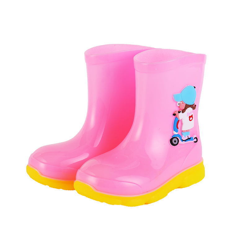 Bottes de pluie détachables antidérapantes