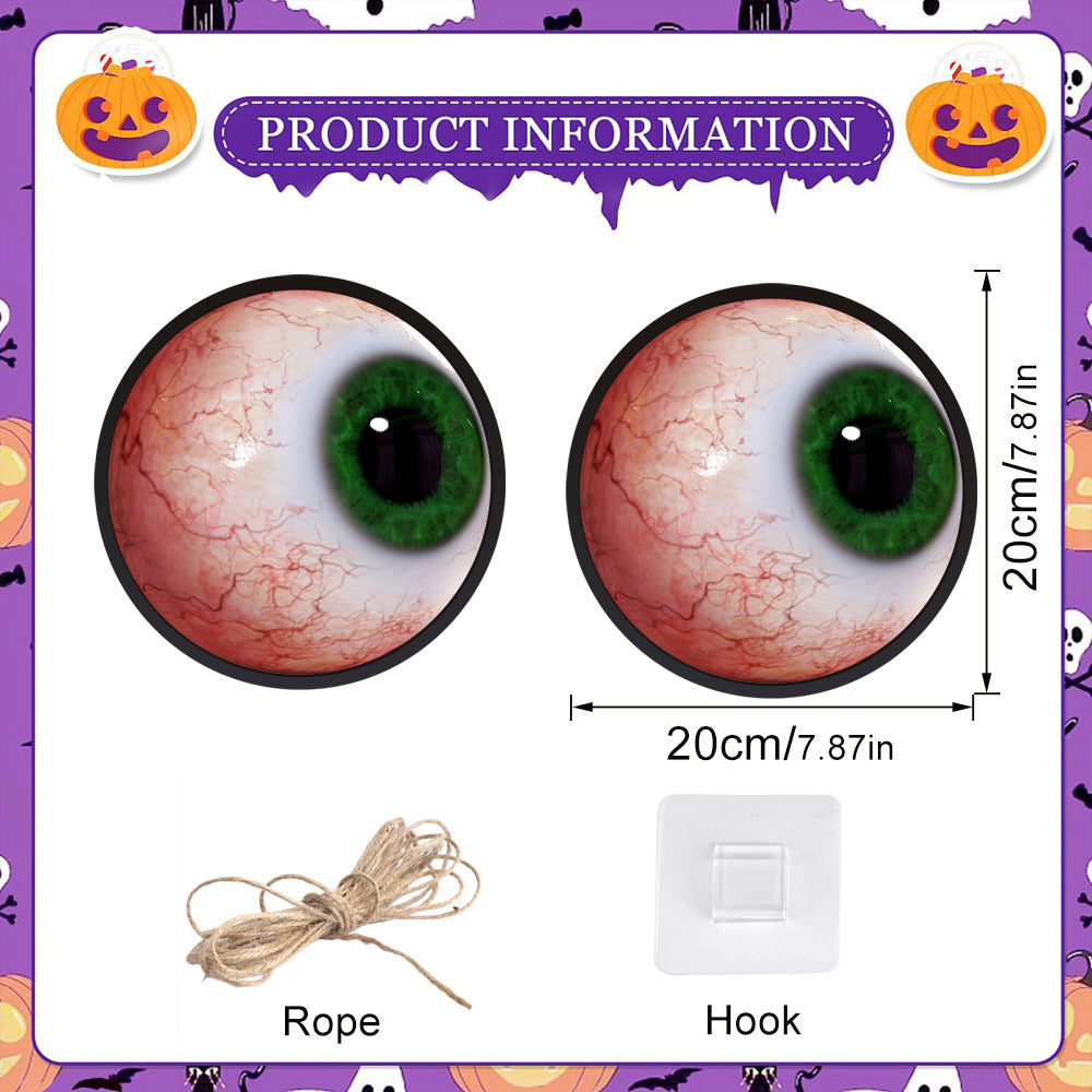 Étiquette d'oeil Glowing LED d'Halloween