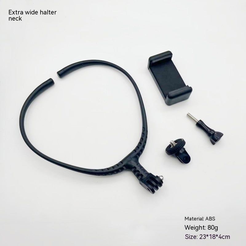 Halter Sports Camera Collar Mobile Phone Bracket 360 Camera Outdoor Luer Accessoires