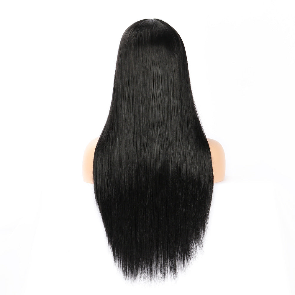 Caractère Bangs Moyen Long Texturé cheveux droits