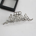 Claw simple Large Shark Clip Coiffure en métal