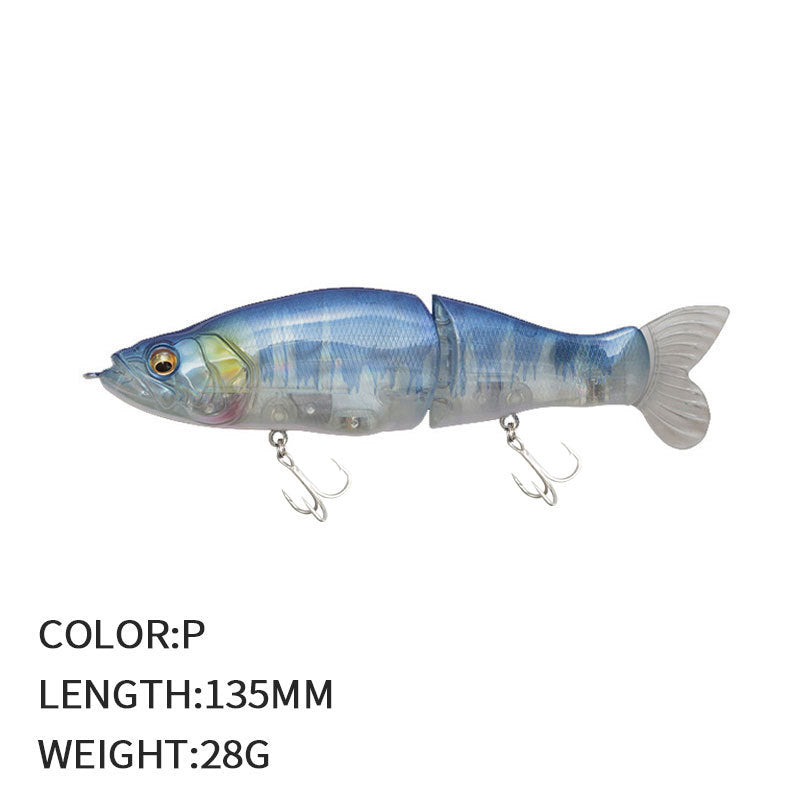 Lure artificielle multisection de crayon lourd