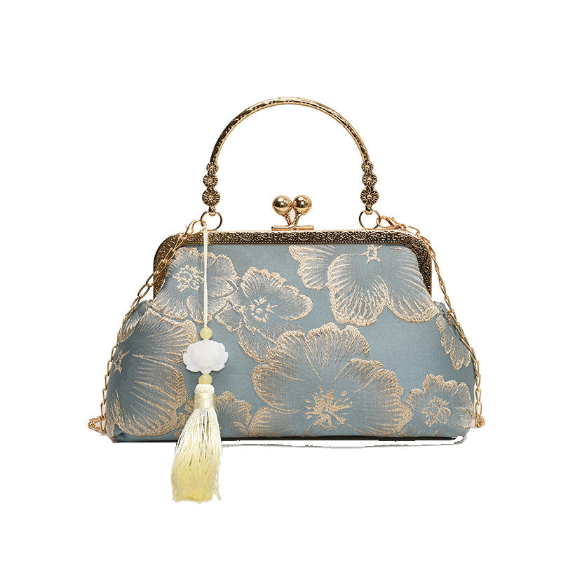 Chine Style Texturé Cheongsam Sac Femmes