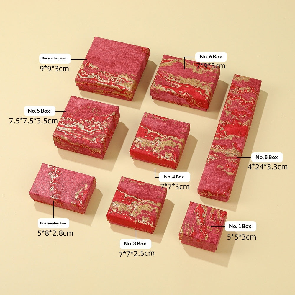 Light Detroit Style Jewelry Packaging Box