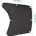Shade solaire anti-éblouissement noir et camion UV