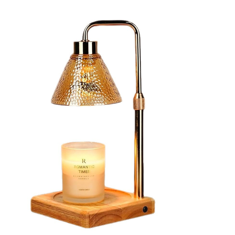 Bougie moderne avec minuterie et lampe à cire variable