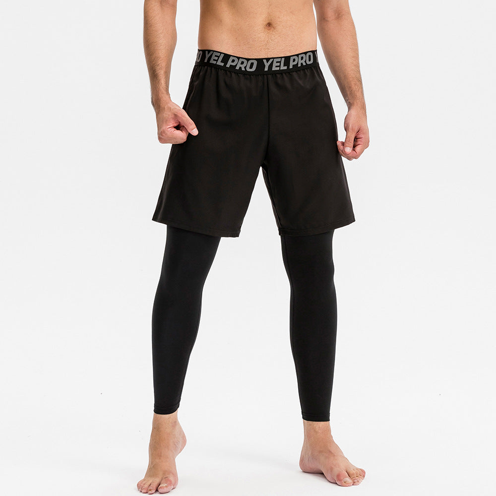 Pantalons de séchage rapide haute élastique pour hommes