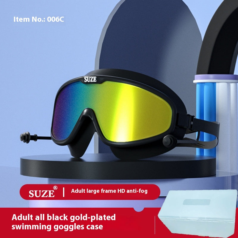 Verres étanches anti-buée Gants de natation électroplaçants
