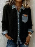 Chemise de Denim de style européen et américain pour femmes