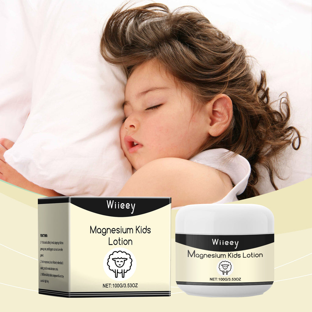 Crème de magnésium de sommeil pour enfants