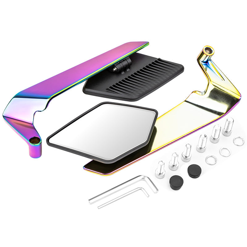 Moto électrique voiture modifié Spoiler rétroviseur miroir