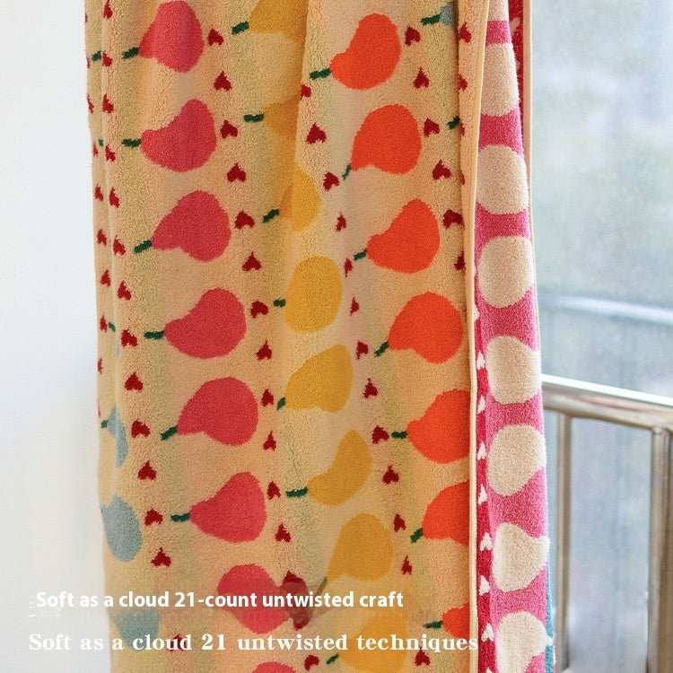 Bath Wrap Soft Absorbant Serviette de bain en coton pur