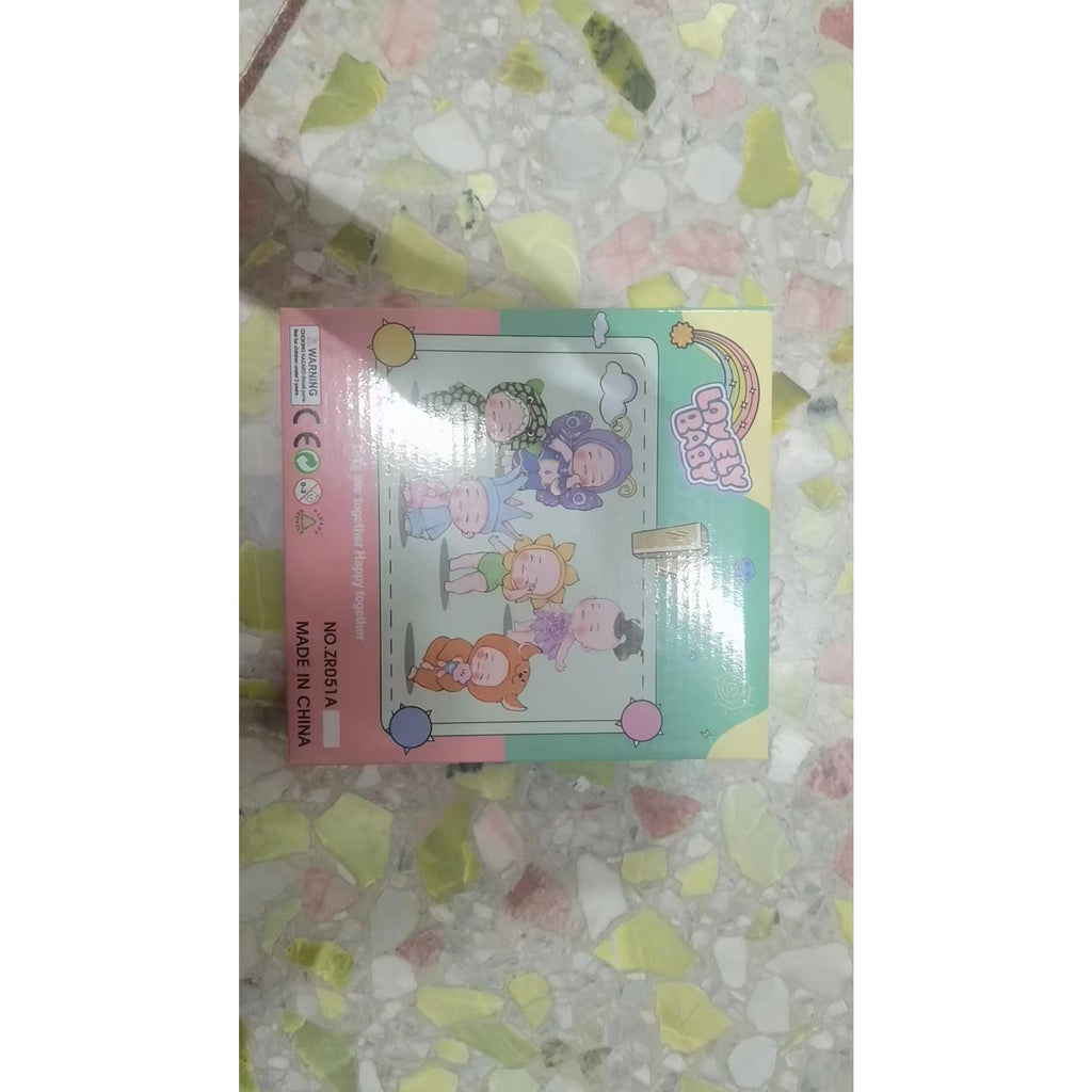 6 Nouvellement amélioré Dormant Poupées Poupées Jouet de filles Boîte Cadeau Set Adorable Princesse Figurines