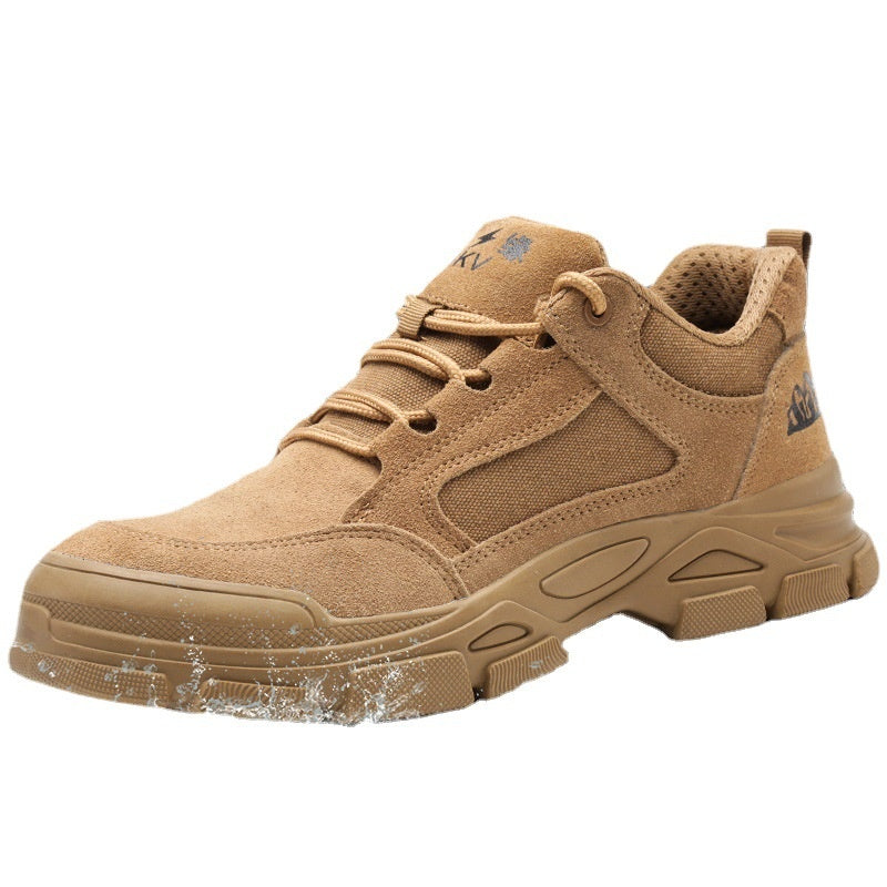 Chaussures de travail isolantes anti-smash et anti-puncture légères résistants à l'usure pour hommes