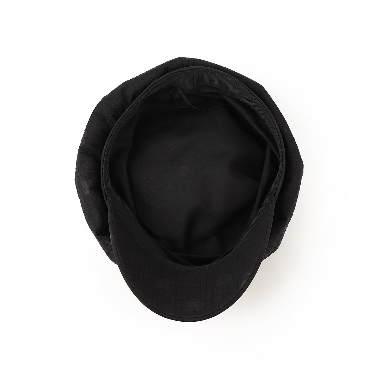 Version coréenne Soft Texture Texturé Chapeau octogonal en forme de cœur avec petit motif