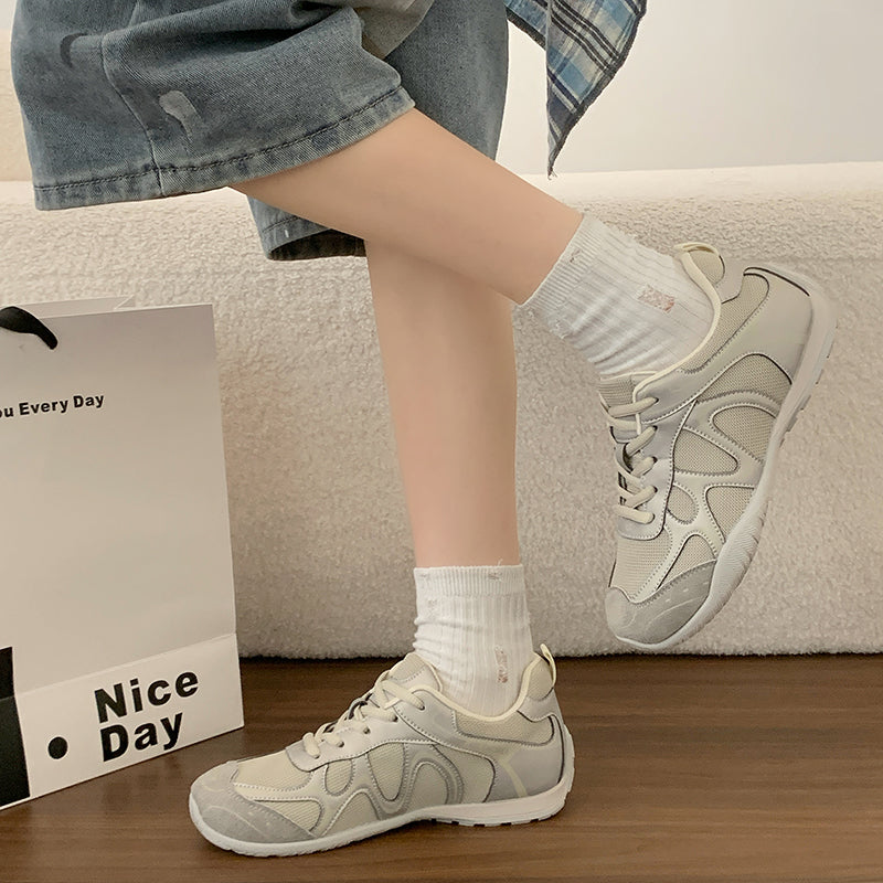 Summer Vintage Soft Sole Allemand Trainers Femmes Mesh Respirant Casual Sports Shoes Round T